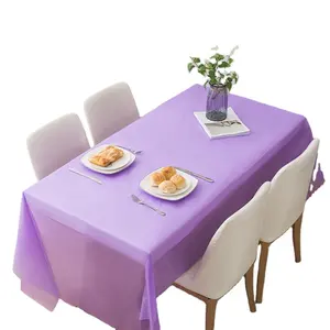 Einweg-Tischdecken aus Kunststoff für wasser-und öl beständige, biologisch abbaubare Tischdecken für Party veranstaltungen