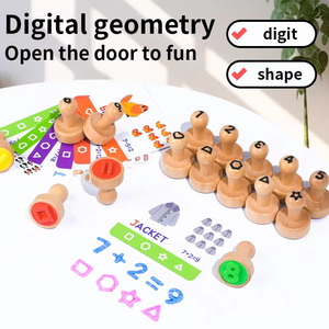 Vente chaude Montessori enfants en bois <span class=keywords><strong>Alphabet</strong></span> numéro forme timbre jeu éducatif apprentissage jouer cadeau jouets pour les enfants - Product Image 6