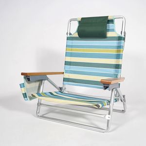 Dual-Use <b>Foldable</b> Backpack Lounger Cross-Border Adjustable Ice Fishing <b>Chair</b> Oxford Outdoor Furniture Metal Construction - Product Image 3