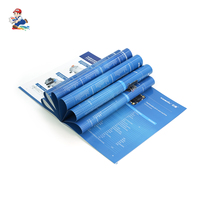 Impression de catalogues, brochures et livrets personnalisés en papier offset avec reliure piquée à cheval et format sur mesure pour la promotion d'entreprise