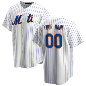 2025 Jersey de béisbol de Casa de Nueva York para hombre-Uniforme de logotipo cosido bordado transpirable blanco de talla grande personalizado - Product Image 6