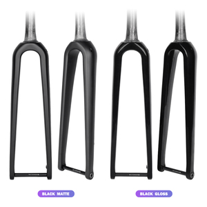 27.5er Giảm Dần Cứng Nhắc Fork Full Carbon Fiber Road Bike Front Fork Sỏi Xe Đạp Cứng Ngã Ba 700C - Product Image 6