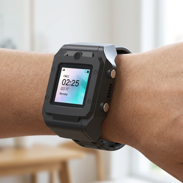 Thinkrace Smart Watch with One-touch SOS AI Tracking System for Offender Security