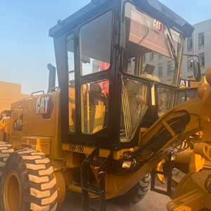 CAT 140K/140H Used <b>Motor</b> Grader Yellow Closed Cab 4 Wheels PLC <b>Controlled</b> Gearbox Pump Road Grading Equipment - Product Image 5