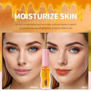 Charm Beauty Cosmetics Hidratante Vegano Fruta Miel Esencia Lip Oil Lighten Lip Care Transparent Pearl Lip <span class=keywords><strong>Gloss</strong></span> - Product Image 5