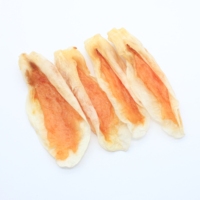 L'usine chinoise fournit les meilleures ventes de friandises pour animaux de compagnie en gros OEM ODM produits oreille de lapin avec poulet