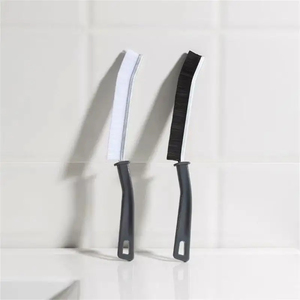 Hard-Bristled Crevice Cleaning <b>Brush</b> Grout Cleaner <b>Scrub</b> <b>Brush</b> Deep Tile Joints Crevice Cleaning <b>Brush</b> Tools Accessories - Product Image 1