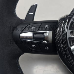 พวงมาลัยหนังกลับรุ่นใหม่สำหรับรถยนต์ BMW F10 F30 F90 F01 F02 F12 F13 F90 ซีรีส์ 3 4 5 - Product Image 4