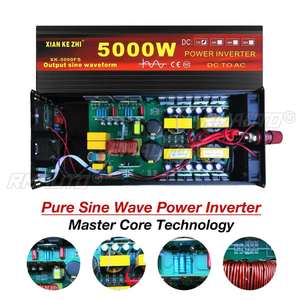 Pure Sine Wave Inverter DC 12V 220V AC 24V to 110V Power 2000W 3000W 4000W 5000W Car Inverter <b>Voltage</b> <b>Converter</b> With LED Display - Product Image 4