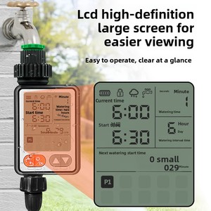 Temporizador de Riego Automático para Paredes Vegetales, Novedad, Pantalla Grande, Sensor de Lluvia Inteligente, Riego por Goteo, Aspersor para Jardines - Product Image 2