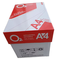 Qiyin O2 A4 Papier pour Étudiants Enseignants dans un Conteneur de 20 pieds Poids 80gsm 70gsm A4 Taille 500 Feuilles Prix de gros pour la Papeterie