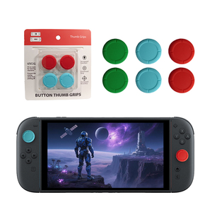 Per Nintendo Switch <span class=keywords><strong>2</strong></span> <span class=keywords><strong>Controller</strong></span> di gioco impugnature per pollice 3D Analogue in Silicone impugnature per interruttore <span class=keywords><strong>2</strong></span>/<span class=keywords><strong>Controller</strong></span> PS5 - Product Image 1