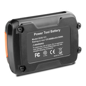Batería de herramienta eléctrica recargable de <span class=keywords><strong>12V</strong></span> y 4000mAh para <span class=keywords><strong>dewalt</strong></span> DCB120, DCB121, DCB127, DCB122, DCB123, DCB124 - Product Image 4