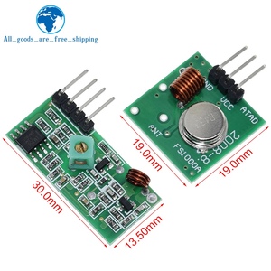 Kit de liaison de Module émetteur et récepteur <span class=keywords><strong>RF</strong></span> 433 Mhz pour ARM/MCU WL bricolage 315MHZ/433MHZ télécommande sans fil pour Kit de bricolage <span class=keywords><strong>arduino</strong></span> - Product Image 2