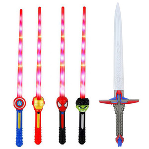 Jouet sabre laser Captain America avec épée lumineuse pour enfants de 5 à 7 ans, arme de jeu unisexe - Product Image 1