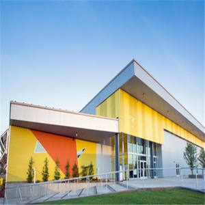 Architectural <span class=keywords><strong>Building</strong></span> <span class=keywords><strong>Envelope</strong></span> ACM Painel Moderno Exterior Sidings e Revestimento Painéis Compostos De Alumínio De 6mm Painéis De Porta - Product Image 2