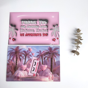 Chất Lượng Cao Biểu Tượng Tùy Chỉnh Sang Trọng Màu Hồng Sau Khi Bán Hàng Đơn Đặt Hàng Cảm Ơn Bạn Thẻ Với Khung Màu Đen & Trái Tim <span class=keywords><strong>In</strong></span> Cho Doanh Nghiệp Nhỏ - Product Image 5