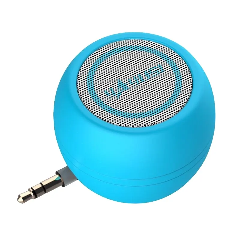 3.5mm Jack Aux Audio Plug-in Mini Portable speaker A5 mini outdoor Mini coin size speaker for mobile computer