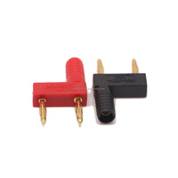 Qianjia QJCP001 Prise banane en laiton empilable pour court-circuit, 2 mm, espacement des joints courts 12 mm, 26.121