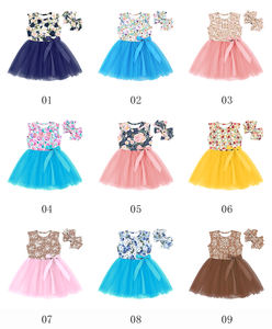 Vestido de Princesa de Tul con Lindas Flores Amarillas para Niña, Ropa Infantil, Vestidos para Niñas, Boutique, Vestido de Verano, Traje de Fiesta con Diadema de Lazo - Product Image 6