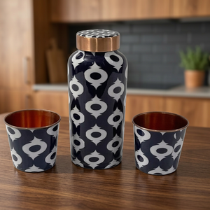 Double Wall Copper Water Bottle Sublimated Insulated <b>Drinkware</b> Gift Box Set for Business Gifts Camping Travel Office - I H C - Product Image 3