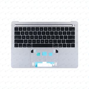 Carcasa A1706 C Nueva con Teclado Estadounidense de Repuesto para <span class=keywords><strong>MacBook</strong></span> <span class=keywords><strong>Pro</strong></span> de <span class=keywords><strong>13</strong></span> Pulgadas, Carcasa Superior Plateada/Gris Retroiluminada de Alta Calidad - Product Image 3