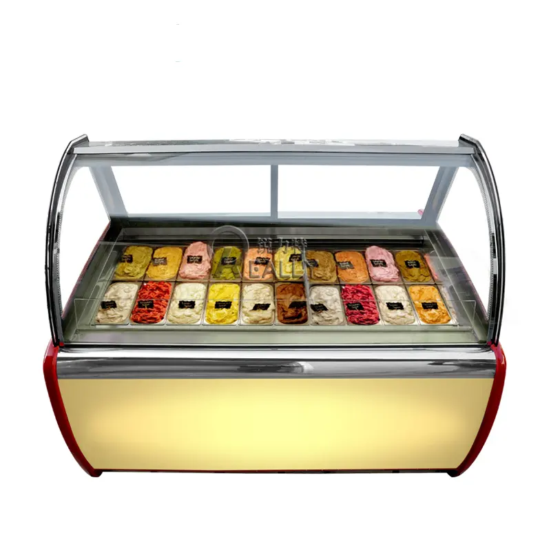 Mini congelador de paletas profundas, máquina de helados, escaparate, equipo de refrigerador, suministro de fábrica de China, de lujo, nuevo