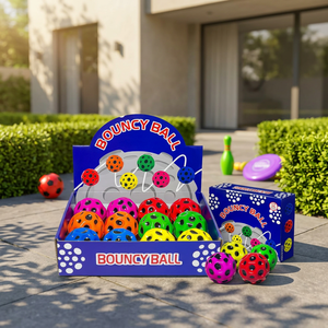 Mini ballon rebondissant en mousse coloré, jouet anti-stress en PU, jeu en plein air pour enfants et adultes - Product Image 5