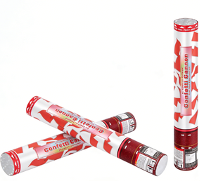 Cañones de Confeti de Polvo de Maíz Rojo y Papel de Colores, Muy Populares, para Fiestas de Cumpleaños y San Valentín - Product Image 3