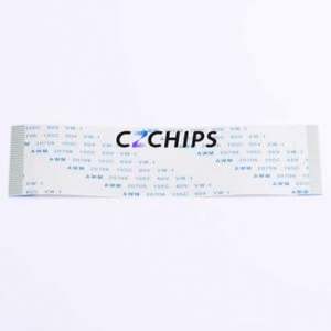 FFC1.0A-30P-100-4-8 FFC Cable (Flexible Flat Cable) P=1mm Connector 30P 1mm Non-Inverting 10cm - Product Image 1