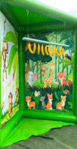 Easyfun Jeu gonflable d'extérieur attrape-la, jeu de chasse à la banane pour enfants, jeu de carnaval sur le thème de la <span class=keywords><strong>jungle</strong></span> - Product Image 4