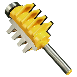 Colle réversible Doigt Joint Routeur Bit Haute Vitesse Rail En Acier Mortice Serrure Modèle Travail Du Bois Cutter Outil Altin pour Bois - Product Image 2