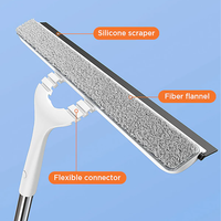 Kit de nettoyage de vitres extensible Joybos, outil de lavage de vitres en plastique avec long manche, numéro de modèle à placer dans les attributs