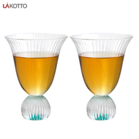 Verre à gelée de Soda et de lisse 320ml, de haute qualité, Transparent, verre givré personnalisé, grand gobelet en verre