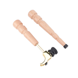 Outil de réparation de guitare Vertechnk : Marteau à frettes, extracteur de chevilles de pont, kit de luthier multifonctionnel pour ajustement de la selle, portable pour guitare - Product Image 4