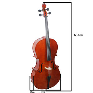 <span class=keywords><strong>Violoncelle</strong></span> de couleur naturelle Enfants Les étudiants adultes sont classés pour jouer du <span class=keywords><strong>violoncelle</strong></span> 4/4 fait à la main - Product Image 6