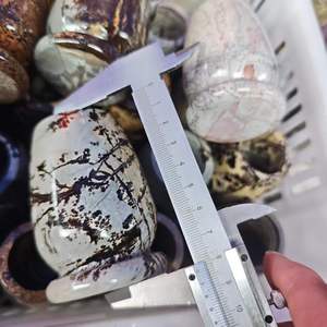 Jarrón de <span class=keywords><strong>jaspe</strong></span> natural grabado y pulido al por mayor para decoración del hogar, colección de minerales, regalo de meditación, Donghai - Product Image 5