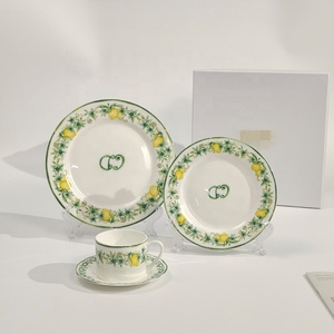 D Series Luxury Coffee <b>Set</b> Bone China Afternoon <b>Tea</b> Cup Saucer Kettle <b>Set</b> Cup and Saucer Coffee <b>Set</b> - Product Image 6