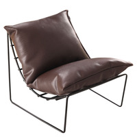 Accessoires de décoration pour maison de poupée, meubles de maison de poupée DIY, échelle 1/6, mini canapé en cuir PU et alliage pour maison de poupée