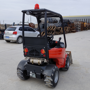 Mini Cargadora de Ruedas China HAIJU H140, Potencia Nominal 20kw, Capacidad de Elevación Máxima 350kg, Cargadora de Ruedas Pequeña de China para Granjas y Pastos - Product Image 3