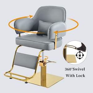 Db Elegant Hydraulic Barber Chair Pu Material Adjustable Square Base <b>Salon</b> <b>Furniture</b> For Spa Hotel Beauty Care - Product Image 6