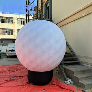 Outdoor-Golfplatz Werbung dekoriert aufblasbare Golfbälle Ballon zum Verkauf