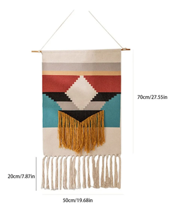 Manta de Algodón con Estampado de Macramé para Bebés Recién Nacidos, Primavera Verano - Product Image 3