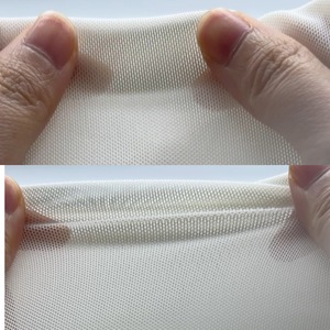 Tela de malla elástica transpirable <span class=keywords><strong>Powernet</strong></span> de fábrica, 88% nailon, 12% elastano, elástica en 4 direcciones, para fajas y ropa interior. - Product Image 5