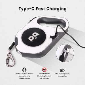 Correa Retráctil de Lujo para Perros con USB, 5m de Nylon con Linterna LED, Éxito de Ventas en Amazon, para Paseos al Aire Libre - Product Image 5