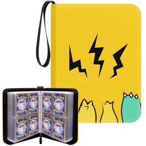 Offre Spéciale : Porte-cartes <span class=keywords><strong>Pokémon</strong></span>, Classeur de cartes à collectionner, <span class=keywords><strong>Album</strong></span> <span class=keywords><strong>Pokémon</strong></span> avec 50 feuilles premium à 4 pochettes, Contient 400 cartes - Product Image 3