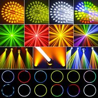 Lyre Beam 230W Sharpy à tête mobile pour éclairage de scène, équipement d'effets DJ, contrôle DMX512, 14 roues de couleurs pour événements disco