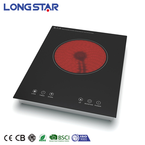 Appareils Ménagers Numérique Intégrée Affichage <span class=keywords><strong>Plaque</strong></span> À Induction Verticale 2000W Cuiseur Infrarouge - Product Image 1