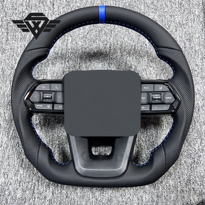 Volante Deportivo de Cuero Completo de Calidad Superior, Apto para <span class=keywords><strong>Toyota</strong></span> LC300 Hilux Corolla Cmary 8th, Estilo Personalizado Premium - Product Image 1