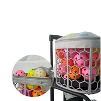 Lanceur de balles de pickleball automatique portable, compact et mignon, pour service gauche-droite
